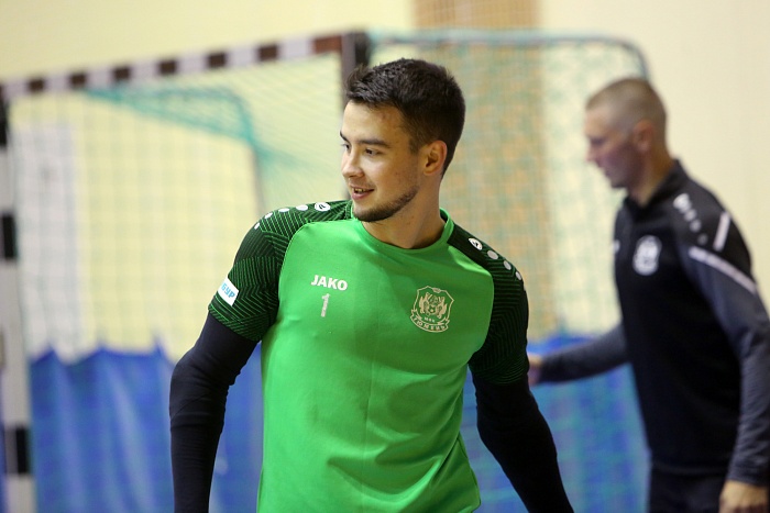 Тренировка мини-футбольного клуба «Тюмень»