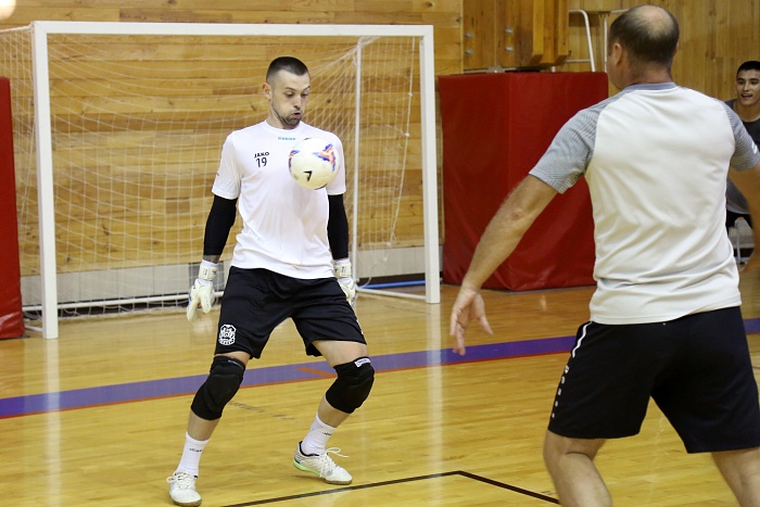 Тренировка мини-футбольного клуба «Тюмень»