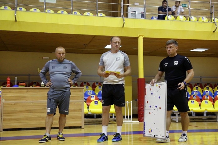 Тренировка мини-футбольного клуба «Тюмень»