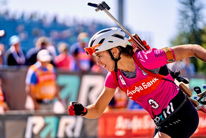 Чемпионка мира по биатлону среди юниоров Анастасия Гореева: «В начале августа у нас с Каримом роспись – уже отсчитываю дни»