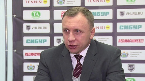 Главный тренер ХК «Рубин» Михаил Звягин после матча с «Сарыаркой» (4:2)