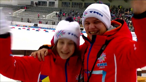 Женскую программу чемпионата России по биатлону в Тюмени завершил масс-старт