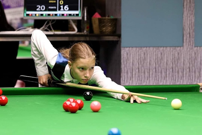 Тюменская снукеристка добыла награду и важную победу