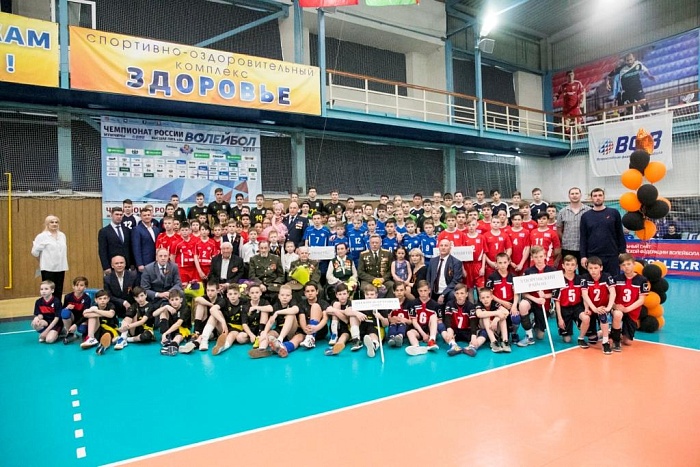 Волейболисты сыграют в честь Дня Победы