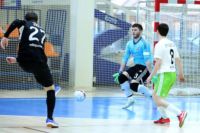 Мини-футбол. Чемпионат России. Высшая лига. Плей-офф. 1/4 финала. Первый матч. МФК «Тюмень-дубль» - «Алмаз-АЛРОСА» (Мирный) - 1:3 (0:1)