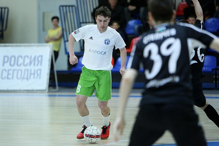 Мини-футбол. Чемпионат России. Высшая лига. Плей-офф. 1/4 финала. Первый матч. МФК «Тюмень-дубль» - «Алмаз-АЛРОСА» (Мирный) - 1:3 (0:1)