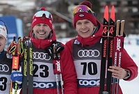 Устюгов и Большунов снова взяли медали на «Тур де Ски», Спицов бежал быстрее всех