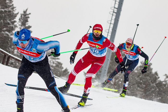 Кубок России по лыжным гонкам. 6-й этап в Тюмени. Масс-старт. Мужчины