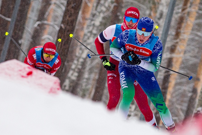 Кубок России по лыжным гонкам. 6-й этап в Тюмени. Масс-старт. Мужчины