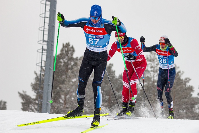 Кубок России по лыжным гонкам. 6-й этап в Тюмени. Масс-старт. Мужчины