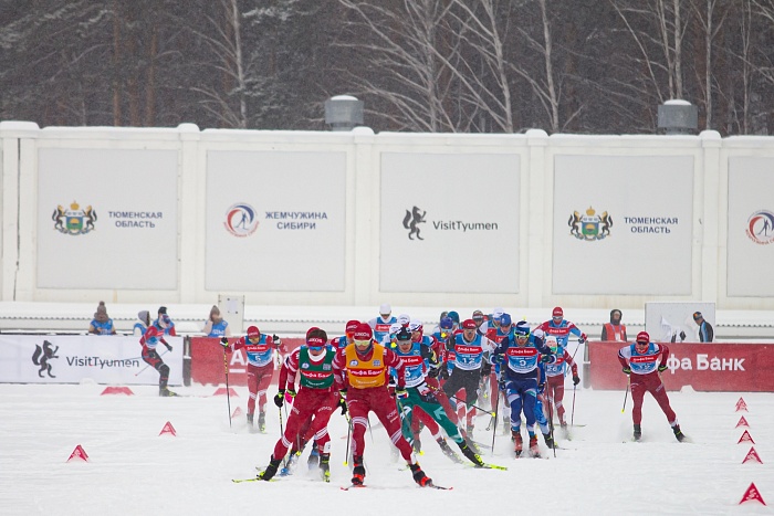 Кубок России по лыжным гонкам. 6-й этап в Тюмени. Масс-старт. Мужчины