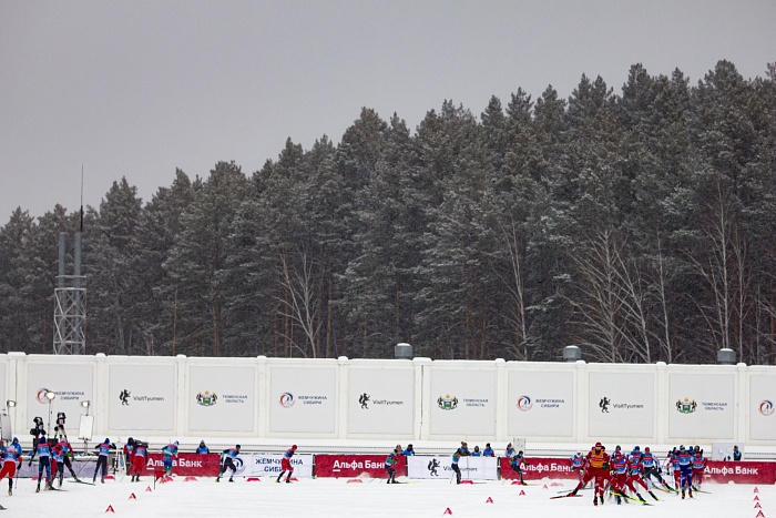 Кубок России по лыжным гонкам. 6-й этап в Тюмени. Масс-старт. Мужчины