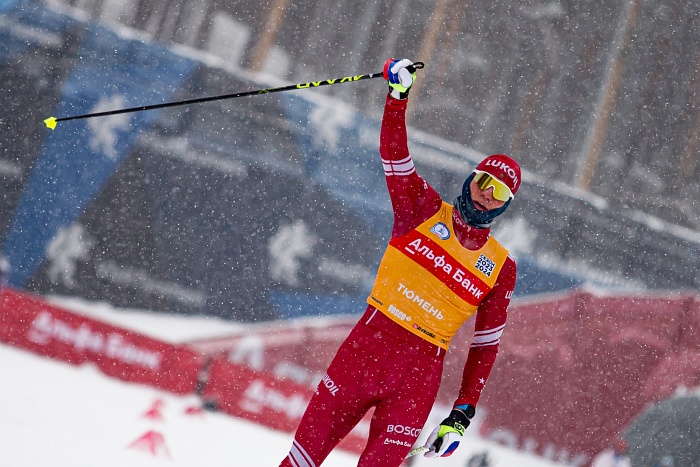 Кубок России по лыжным гонкам. 6-й этап в Тюмени. Масс-старт. Мужчины