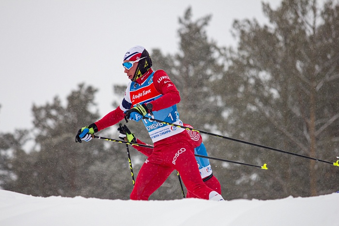 Кубок России по лыжным гонкам. 6-й этап в Тюмени. Масс-старт. Мужчины