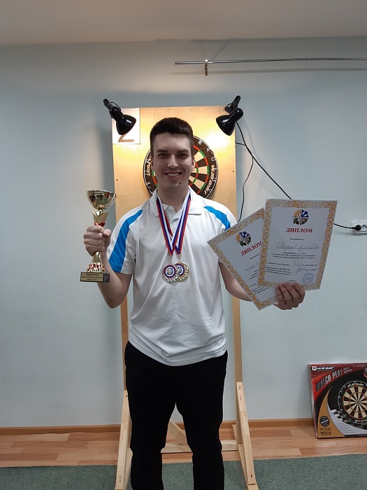 Тюменский дартсмен показал класс в Новосибирске