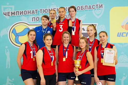 Сборная Тобольска — чемпион Тюменской области по волейболу
