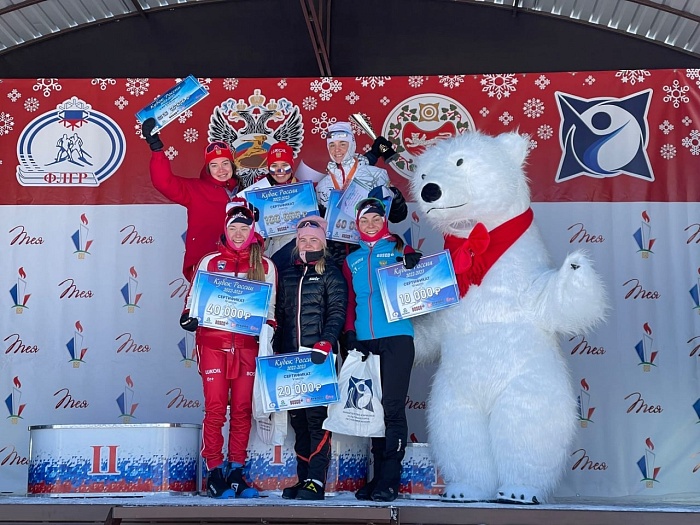 Тюменские лыжники завоевали три медали в коньковых разделках Кубка России