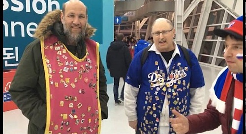 Дмитрий Рыбьяков на хоккейном матче Россия - Словения (2:3)