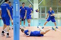 Мужская сборная России по волейболу в Новогорске ведёт подготовку к Всемирному чемпионскому Кубку
