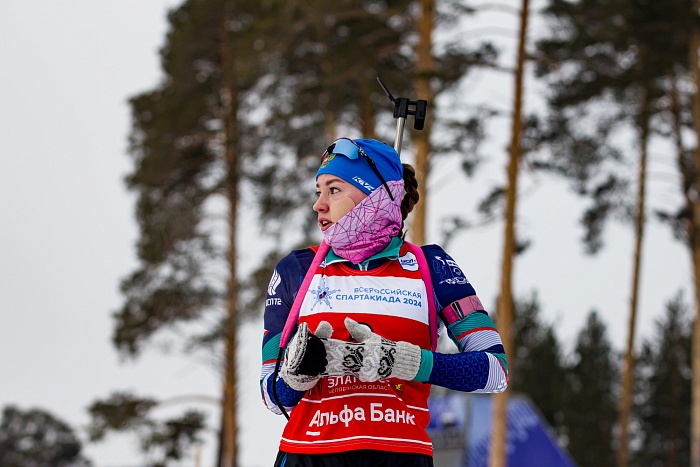 Спартакиада сильнейших по биатлону. Женская эстафета