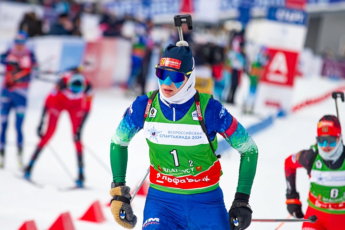 Спартакиада сильнейших по биатлону. Женская эстафета