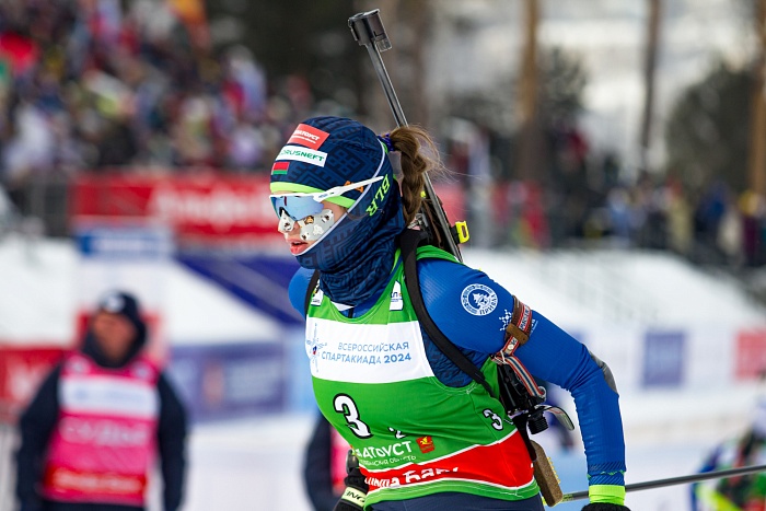 Спартакиада сильнейших по биатлону. Женская эстафета