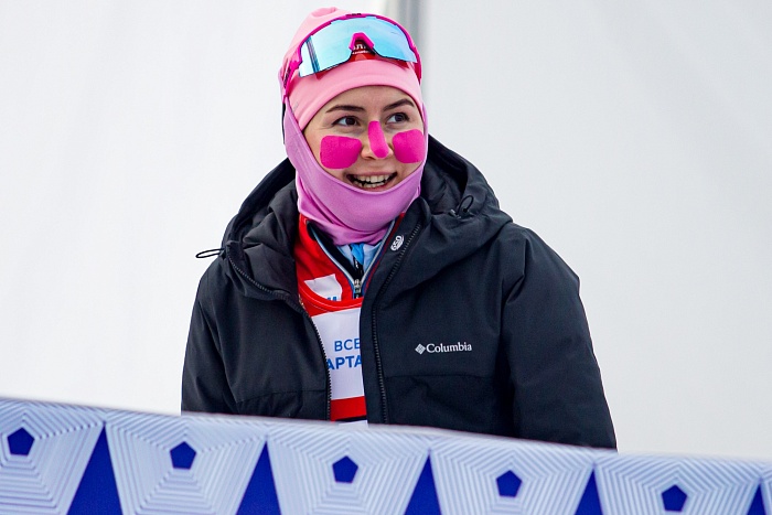 Спартакиада сильнейших по биатлону. Женская эстафета