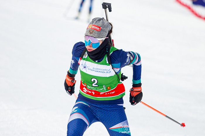 Спартакиада сильнейших по биатлону. Женская эстафета