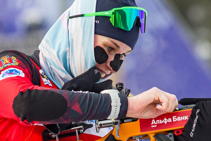 Спартакиада сильнейших по биатлону. Женская эстафета