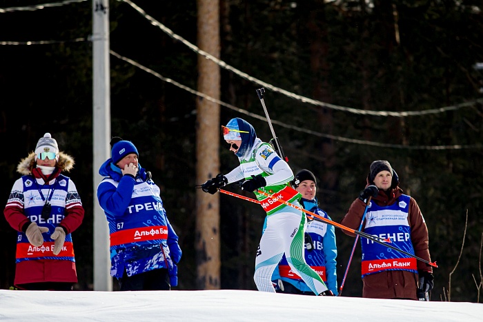 Спартакиада сильнейших по биатлону. Женская эстафета