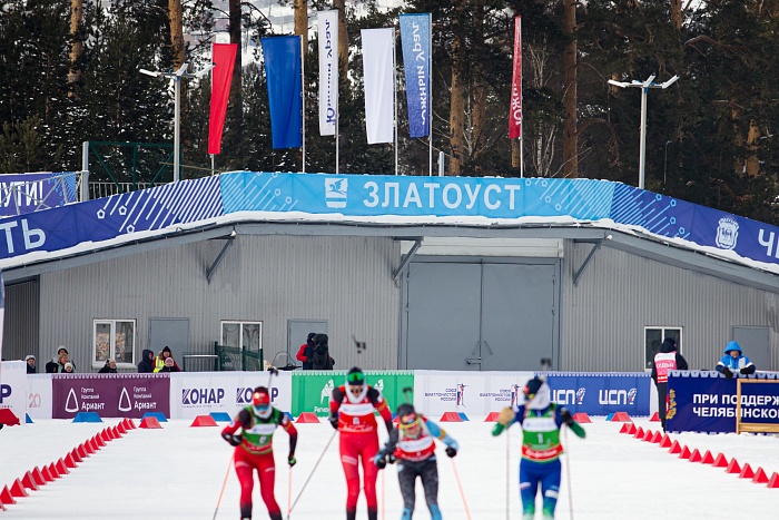 Спартакиада сильнейших по биатлону. Женская эстафета