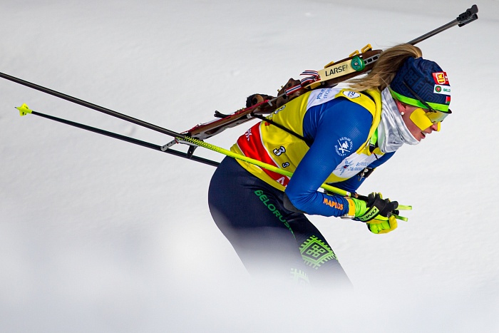 Спартакиада сильнейших по биатлону. Женская эстафета