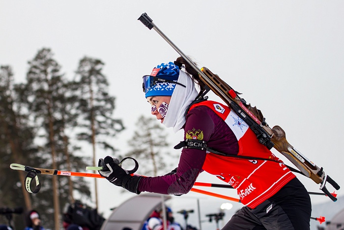 Спартакиада сильнейших по биатлону. Женская эстафета