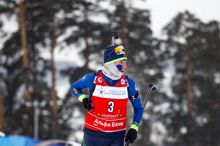 Спартакиада сильнейших по биатлону. Женская эстафета