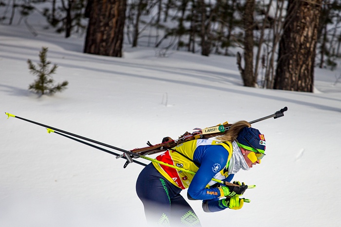 Спартакиада сильнейших по биатлону. Женская эстафета