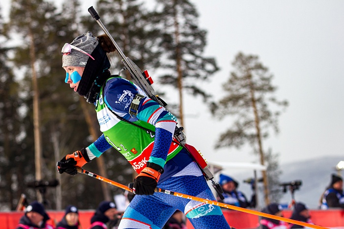 Спартакиада сильнейших по биатлону. Женская эстафета