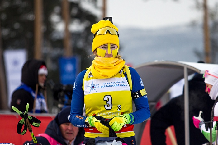 Спартакиада сильнейших по биатлону. Женская эстафета