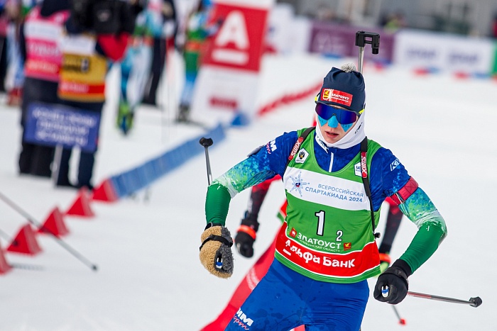 Спартакиада сильнейших по биатлону. Женская эстафета