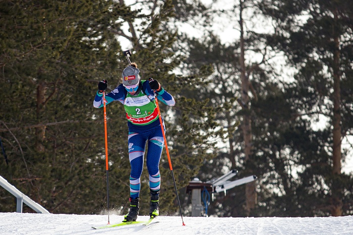 Спартакиада сильнейших по биатлону. Женская эстафета