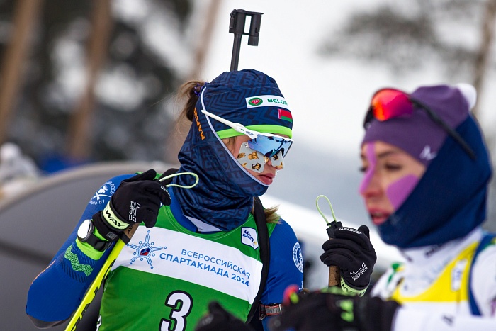 Спартакиада сильнейших по биатлону. Женская эстафета