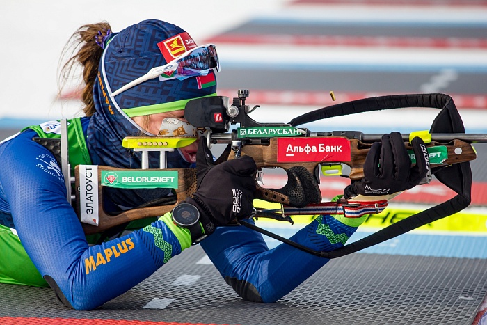 Спартакиада сильнейших по биатлону. Женская эстафета