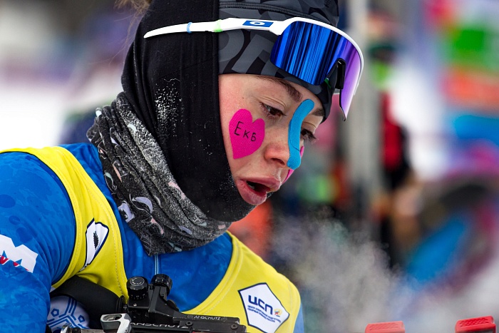 Спартакиада сильнейших по биатлону. Женская эстафета