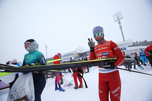 Кубок России по лыжным гонкам. 6-й этап в Тюмени. Масс-старт