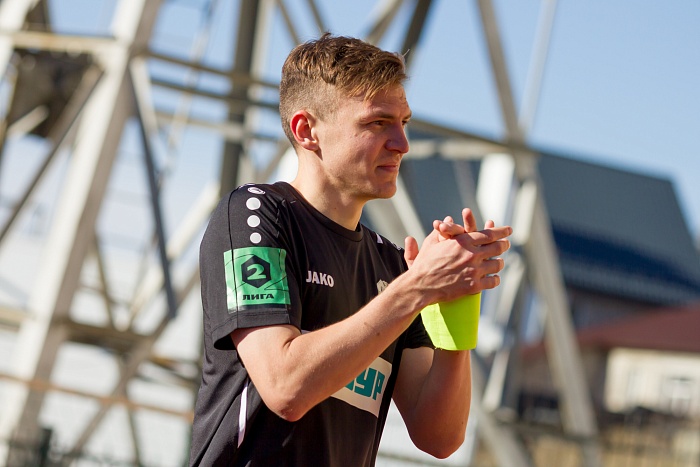 Защитник футбольного клуба «Тюмень» Михаил Петров: «Торпедо» Миасс – волевая команда, всегда играет до последней минуты»