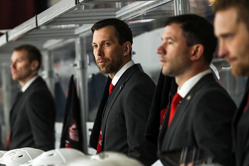 Главный тренер тюменского хоккейного клуба «Рубин» Денис Ячменёв: «На буллитах профессионализм наших игроков был выше»