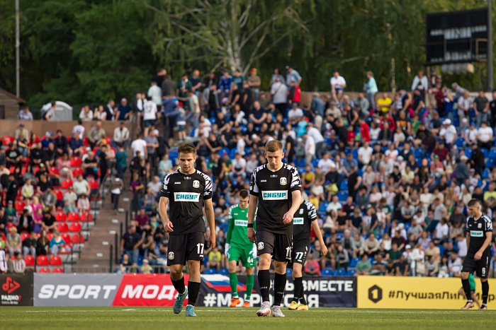 Футбольный клуб «Тюмень» терпит первое поражение в сезоне