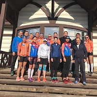 Российские биатлонисты завершили первый сбор