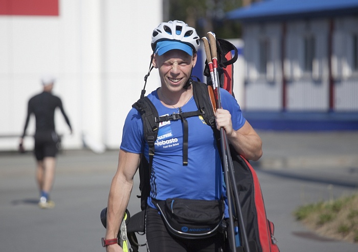 Чемпион России по биатлону Степан Парфёнов: «Обещаю, что в скором времени что-нибудь придумаю для контакта с болельщиками»