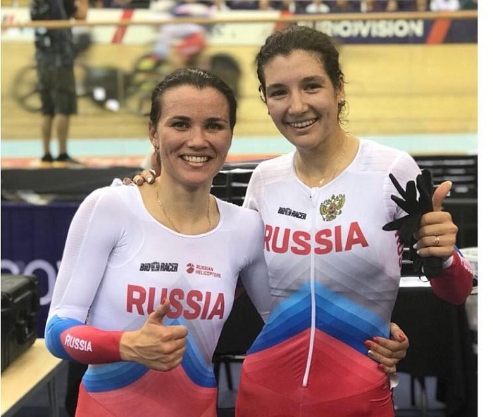 Завоевала награду на треке Глазго