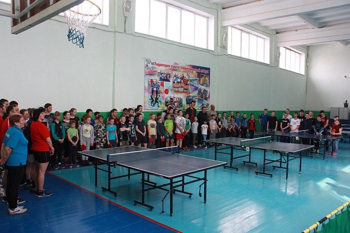 Отметили Всемирный день пинг-понга